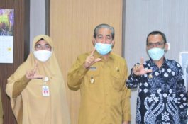 Terima Pengurus Ikatan Pustakawan Indonesia, Begini Pesan Dollah Mando