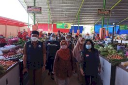 Kepala BPOM Sulsel Takjub dengan Inovasi Gadis Aman Pasar Sumpang Minangae