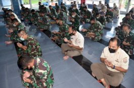 Lantamal VI Lintas Agama Gelar Doa Bersama untuk Keselamatan KRI Nanggala-402