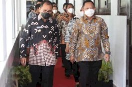 Kunker Ke Balaikota Makassar, Mendagri Sebut Danny Pomanto Pemimpin yang Konseptual