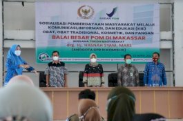 Gandeng BPOM, Anggota DPR RI Hasnah Syam Gencar Sosialisasi Pengawasan Obat dan Makanan