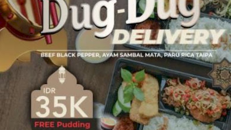Paket Dug-Dug Delivery Hotel Santika, Rp35.000 Sudah Bikin Kenyang