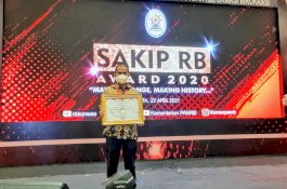 Wajo Raih Dua Penghargaan dari Kementerian PAN dan RB