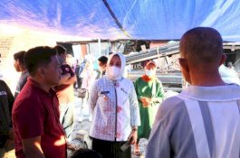 Semangati Korban Kebakaran, Wawali Makassar Turun Langsung ke Bonto Duri