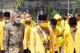 Bupati Pinrang Hadiri Pembukaan Musda Golkar, Taufan Pawe: Saya Yakin Hatinya Masih Kuning