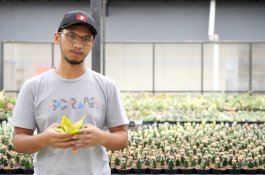 Kisah Aldy Ridwan, Demi Bertani Kaktus Tinggalkan Karier di Dunia Minyak dan Gas