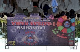 Satpol PP Makassar Launching Satgas Pengurai Kerumunan