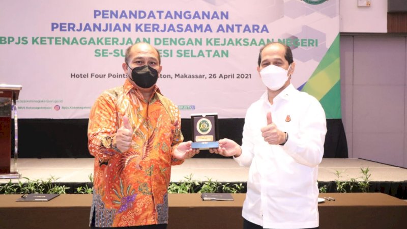 BPJAMSOSTEK Jalin Kerjasama dengan 23 Kejaksaan Negeri se-Sulawesi Selatan