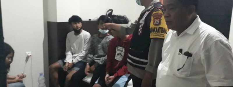 5 Remaja Diamankan Sekamar, Ada yang Tak Berpakaian Ngaku Mau Mandi