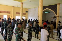 Korem 143/HO Salat Gaib dan Doakan Awak KRI Nanggala-402