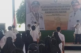 Lantik 166 Pejabat Fungsional, Wali Kota Parepare Kutip Pernyataan Jokowi