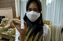 Usai Peringatan HUT Luwu Utara, Bupati Swab Antigen