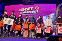 Pelangi Ramadan Gelar Buka Puasa Bersama 100 Anak Yatim dan Duafa di Makassar