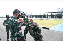 Wadan Kodiklatal Buka Dikmaba dan Dikmata PK TNI AL Tahun 2021 Satdik-2 Makassar