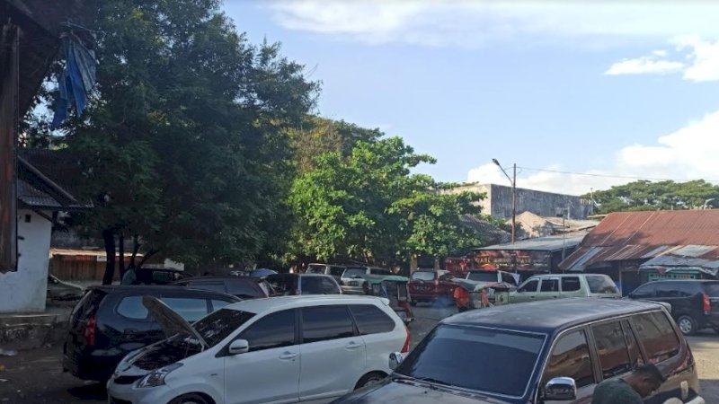Suasana di Terminal Mallengkeri Makassar, Minggu (2/5/2021). (FOTO: USMAN PALA/RAKYATKU.COM)