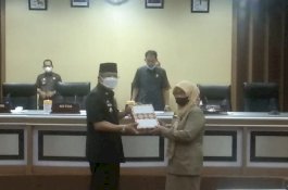DPRD Parepare Terima Ranperda RPJMD Tahun 2018-2023