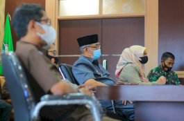 Rakor Bareng Mendagri, Wakil Wali Kota Parepare Komitmen Tegakkan Protokol Kesehatan