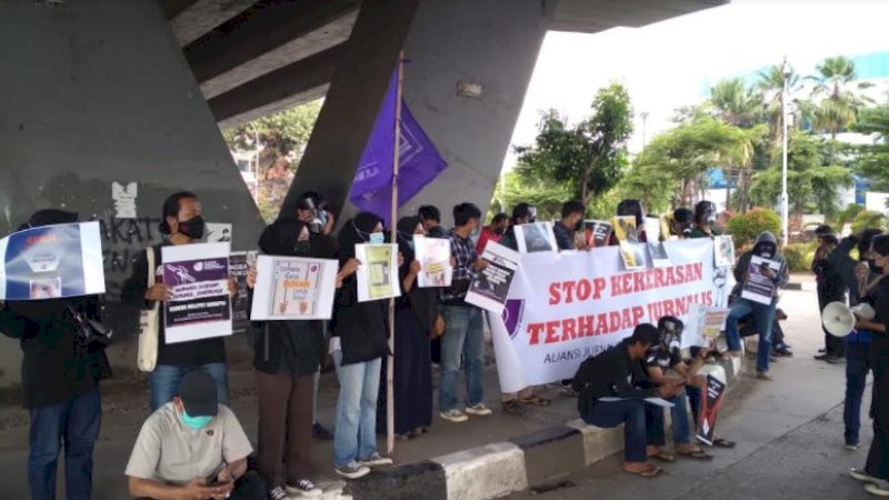 Aliansi Jurnalis Indonesia Catat Kekerasan terhadap Jurnalis Meningkat Setahun Terakhir