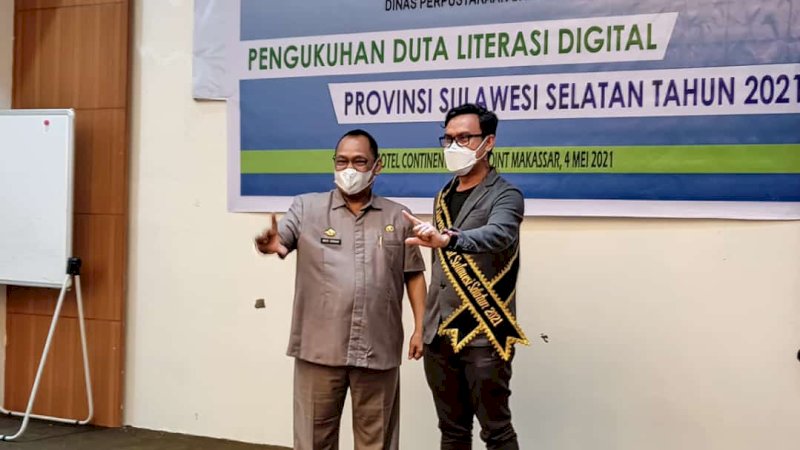 Upi Asmaradhana Jadi Duta Literasi Digital Sulsel