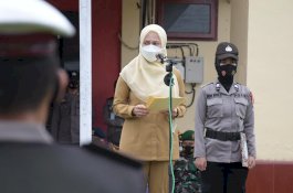 Bupati Luwu Utara Pimpin Apel Gelar Pasukan Operasi Ketupat 2021