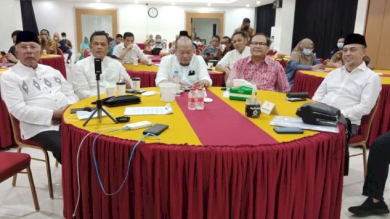Pertemuan berlangsung di ICM Boarding School BSD Tangsel, Jumat (7/5/2021). 