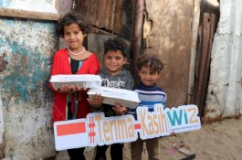 Wajah Bocah Palestina yang Bikin Terenyuh, Laznas WIZ dan Masyarakat Indonesia Buka Dapur Umum