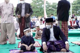 Salat Id di Lapangan Terbuka, Bupati Bantaeng Minta Masyarakat Tetap Disiplin Protokol Kesehatan
