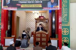 Momen Idulfitri, Bupati Sidrap Ajak Warga Pererat Ukhuwah Islamiah