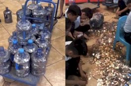 Pria Ini Beli Rumah Mahal Pakai Uang Koin dari Hasil Nabung 10 Tahun