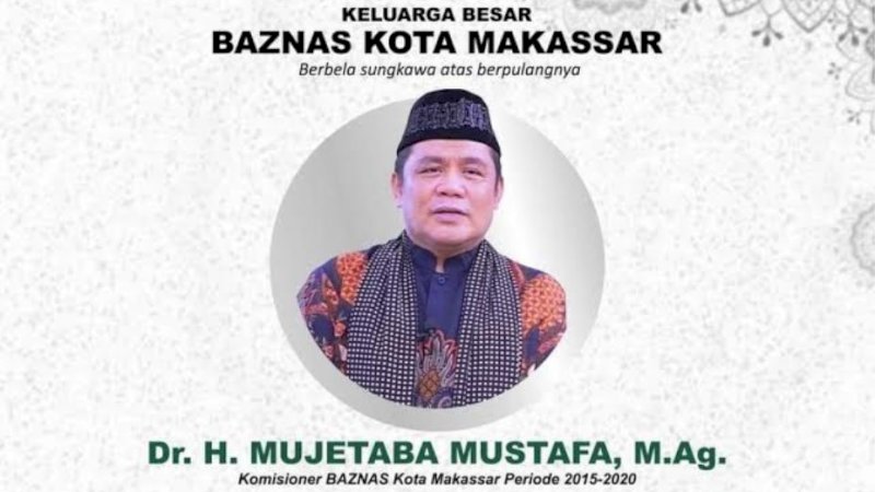 Innalillah... Mantan Komisioner Baznas Makassar Meninggal Dunia
