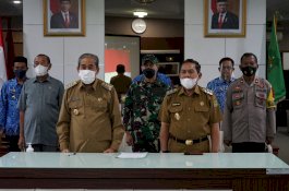 Rapat Bareng Jokowi, Pemkab Sidrap Siap Kendalikan Covid-19 dan Pulihkan Ekonomi