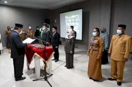 Tak Lagi Kosong, Bupati Sidrap Lantik Kadis Kesehatan dan Kadis Pertanian