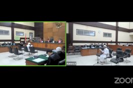 Live Streaming Sidang Kerumunan, Habib Rizieq Shihab: Saya dan Presiden Jokowi Bukan Penjahat Prokes