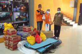 BPBD Luwu Utara Salurkan Bantuan untuk Korban Tanah Longsor di Salu Seba