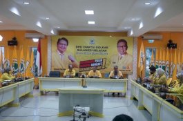 Pengurus DPD I Golkar Sulsel Dilantik Bulan Depan