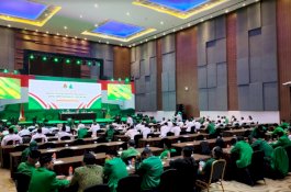 Putra Amir Uskara Menguat di Muswil, Ketua Umum: Mudah-mudahan Pak Aras Pimpin Kembali PPP Sulsel