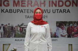 Aklamasi, Indah Putri Indriani Kembali Pimpin PMI Luwu Utara