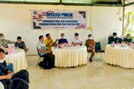 Diskusi Publik Jelang Pilkades Serentak Wajo, Dewan Harap Berjalan Jujur dan Adil