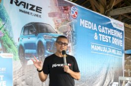 Tampilan Sporty dan Standar Safety Lengkap, Toyota Raize Resmi Mengaspal di Mamuju