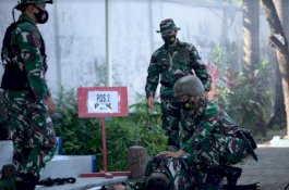 Mirip Adegan Film, Prajurit Yonmarhanlan VI Berkelahi Sangkur