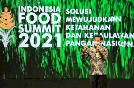 Indonesia Food Summit 2021, Mentan SYL Sebut Pertanian Tanggung Jawab Bersama