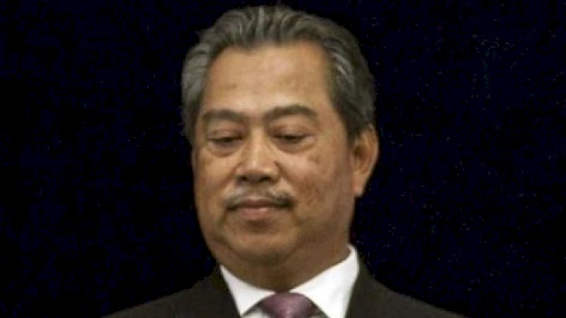 Perdana Menteri (PM) Malaysia, Muhyiddin Yassin. (Foto: Evan Vucci/AFP)