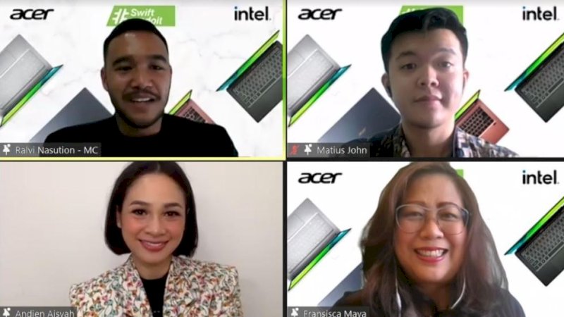 Acer berkolaborasi dengan salah satu diva Indonesia, yaitu Andien Aisyah dalam penggarapan proyek terbarunya. 