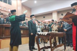 Arifuddin Resmi Dilantik Jadi Ketua DPRD Jeneponto, Salmawati Paris Tidak Hadir