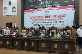 Baru Dilantik sebagai Ketua DPRD Jeneponto, Arifuddin Pimpin Rapat Paripurna Lusa
