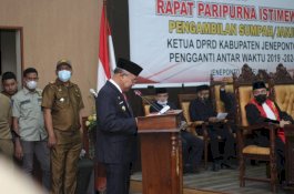 Ucapan Terima Kasih Iksan Iskandar untuk Salmawati