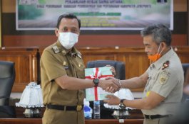Pemkab Jeneponto Teken MoU Penyaluran Bantuan Stimulan Rumah Swadaya