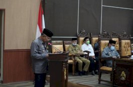 Sampaikan LKPj, Bupati dan Wabup Jeneponto Kompak Hadiri Rapat Paripurna DPRD