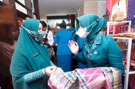 Priska Adnan Perkenalkan Produk UMKM Gowa di HKG Sulsel