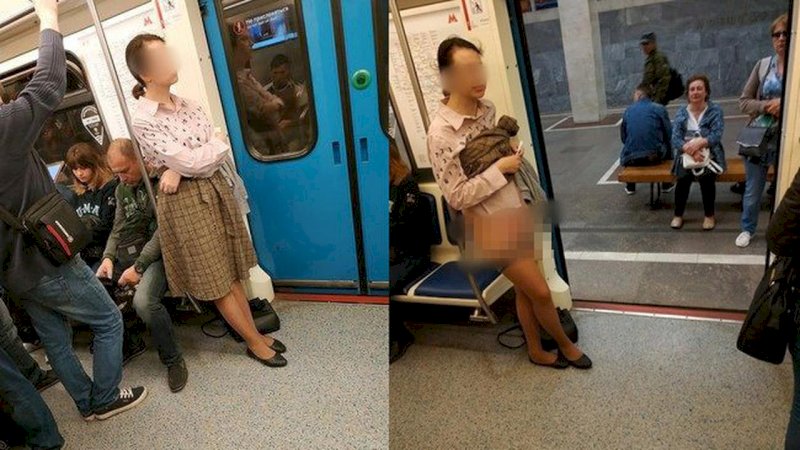 Tidak Diberi Tempat Duduk, Wanita Ini Nekat Lepas Rok dan Celana Dalamnya di Kereta